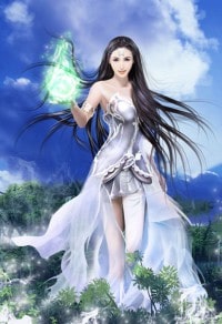 为尔簪花插满头